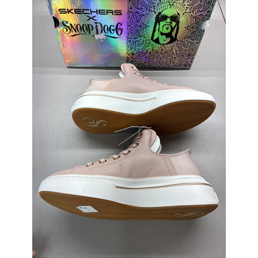 New Skechers Slip-ins: Snoop One 186001BLSH Size 6 With Box - Leather Snoop Dogg - Picture 3 of 9